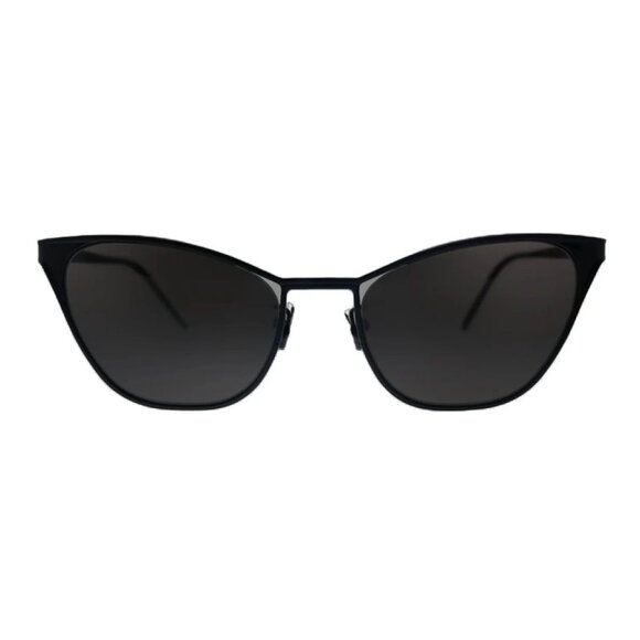 NEW SAINT LAURENT SUNGLASSES, SL409 002 BLACK WOMEN EYEWEAR SL 409 002